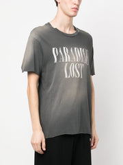 Washed grey paradise lose T-shirt