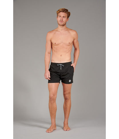 Black Soft Swim Short