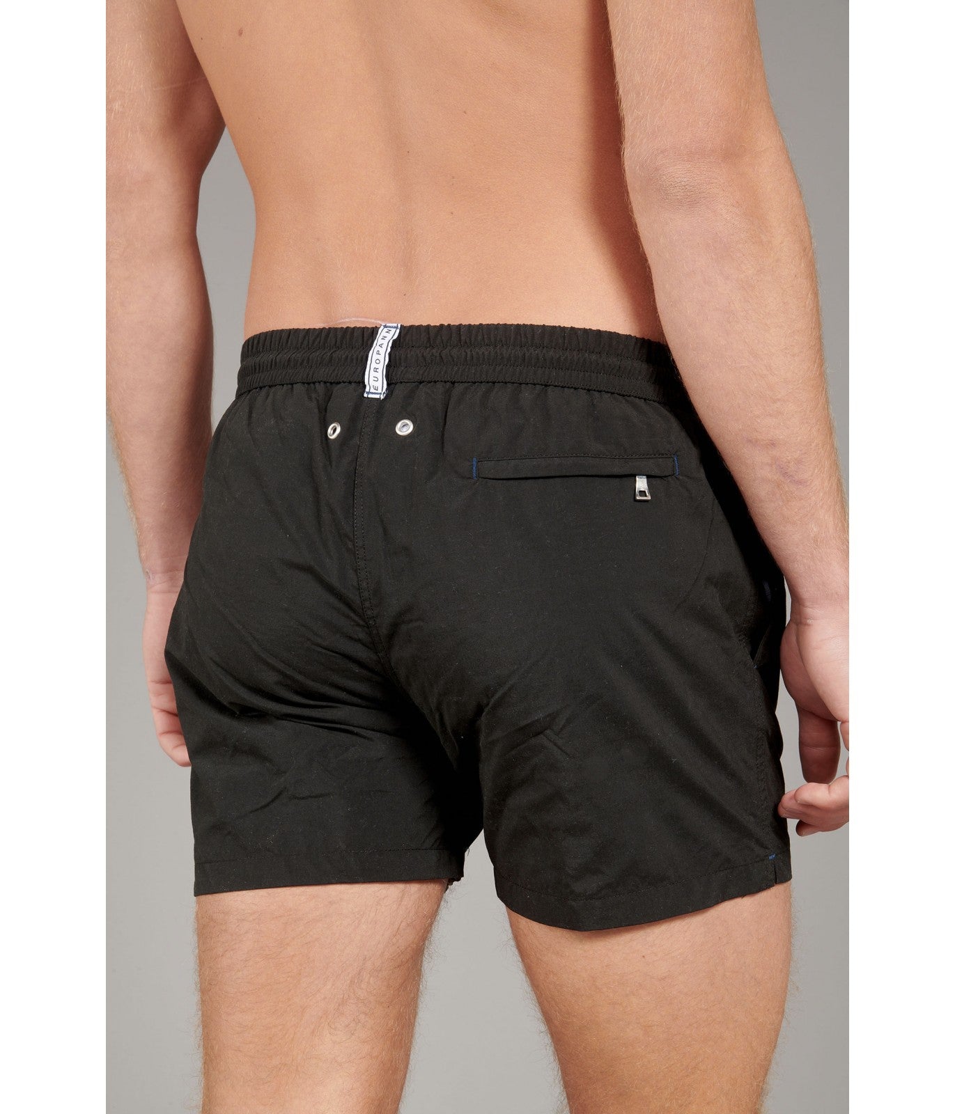 Black Soft Swim Short