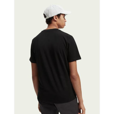 Black Organic Cotton Crewneck T-Shirt